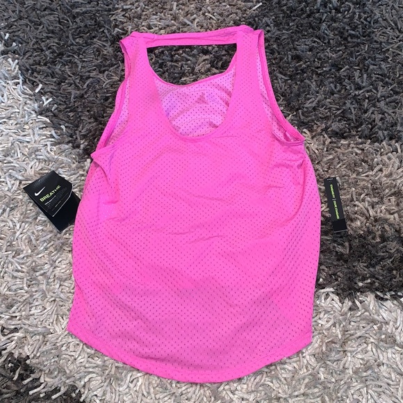 Nike Breathe Dri Fit Topper XS NWT - Picture 2 of 4